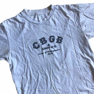 Vintage 90’s CBGB & OMFUG Distressed Single Stitch